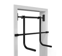 PULLUP & DIP Barre de traction Cadre de porte sans percer y compris station de dips - Barre de traction de porte avec barre de dips - Extension de barres de dips pour la maison
