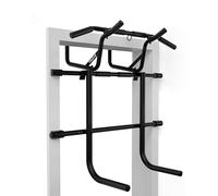 PULLUP & DIP Barre de traction Cadre de porte sans percer y compris station de dips - Barre de traction de porte avec barre de dips - Extension de barres de dips pour la maison