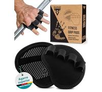 PULLUP & DIP - Grip Pads Musculation et Calisthenics | Coussins de préhension pour tractions, Fitness, haltérophilie | Alternative aux Gants, Protection des Mains Homme Femme