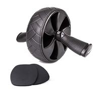 PULLUP & DIP Roue abdominale, Ab Roller avec Poignées ergonomiques et tapis de Genoux Matelassés, excellente Prise en Main, Exercice Abdominaux pour les Hommes et les Femmes