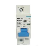 PULMAC Disjoncteur 1P 2P DC Disjoncteur 12V 24V 36V 48V 96V 120V DC Disjoncteur Solaire Mini Disjoncteur 100A 150A 200A 250A Isolateur Disjoncteur 1 pc (Color : 1P, Size : 200A)