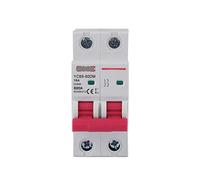 PULMAC YCB9-80DM 2P DC MCB 6KA 500V Mini disjoncteur 16A 20A 25A 32A 40A 50A DC MCB for système PV (Size : 2, Color : 40A)