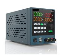 PULME Alimentations DC programmables Alimentation CC (0-30 V 0-10 A) Mini Alimentation numérique à Interrupteur Variable avec Bouton d'activation/désactivation de Sortie (Color : HM-310T 30V 10A)