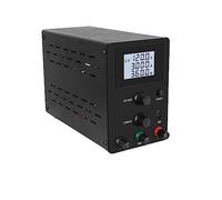 PULME Alimentations DC programmables Laboratoire CC 60V 5A Alimentation réglable régulée 30V 10A régulateur de Tension stabilisateur Source de Commutation (Color : R-SPS1203D Black, Size : 220V)