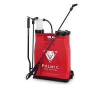 Pulmic Pulvérisateur dorsal manuel 16L - Sulfateuse professionnelle pour pulvérisation - Sac à dos de pulvérisation pour herbicide et lutte contre les parasites - Fabriqué en Espagne - Garantie 3 ans