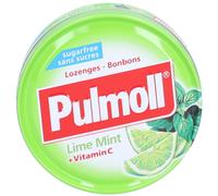 Pulmoll® Bonbons Citron vert-Menthe + Vitamine C Pastille(S) 45 g