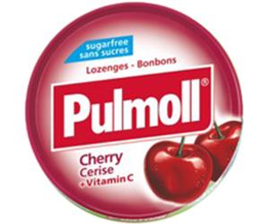 Pulmoll Cherry Bonbons Cerise + Vitamine C Sans Sucre 45g