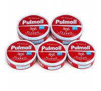Pulmoll Classic Pastilles sans Sucre à la Stévia, Lot de 5