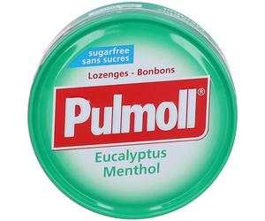 Pulmoll Pastilles Contre La Toux Eucalyptus - Menthol sans sucre Bonbon(S) 45 g
