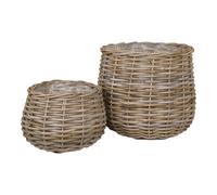 Pulo panier lot de 2 naturel.