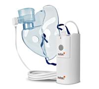 Pulox IN-200 Vapo Nébuliseur - Inhalateur portable avec masque pour adultes et enfants en cas de rhume ou d'asthme - Utilisation Mains Libres