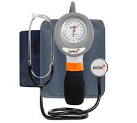 Pulox - Tensiomètre manuel à 1 tube avec stéthoscope à tête plate dans un étui souple