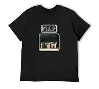 Pulp Different Class T-Shirt Graphics Tee Black Tee Shirt M