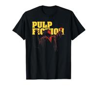 Pulp Fiction Dancing Red Mia with Logo Vintage 90's Movie T-Shirt