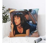 Pulp Fiction Mia Wallace Taie d'oreiller Coussin Confort Throw Pillow Canapé Coussins décoratifs utilisés pour la maison, la chambre à coucher, le salon