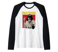 Pulp Fiction Pop Art Mia Photo Vintage 90's Action Movie Manche Raglan
