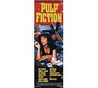 PULP FICTION POSTER, Affiche (53cm x 158cm) + un poster surprise en cadeau!