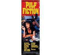 Pulp Fiction - Poster de Porte - Couverture + 2 Panneaux d'affichage en bois 61 cm naturel