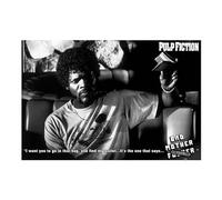 Pulp Fiction PPR40255 Toile Imprimée, Affiche Murale Multicolore, 60 x 80 cm