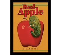 Pulp Fiction (Red Apple Cigarettes 30 x 40 cm Objet Souvenir