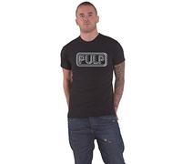 Pulp T Shirt Different Class Band Logo Nouveau Officiel Homme Noir Size L