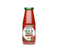 PULPE DE TOMATE BIO SANS GLUTEN 680G, SACLA, LOT DE 4