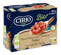 Pulpe de tomates bio CIRIO - les 2 boites de 400g Lot De 4 - Par Lot