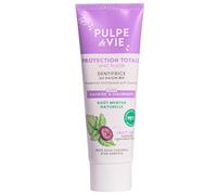 Pulpe de Vie - Dentifrice Certifié BIO 75ml - Au Raisin Sauvé - Goût Menthe - Bouclier Anti-Caries au Fluor - 99% Ingrédients Naturels - Protection Contre la Plaque Dentaire et le Tartre