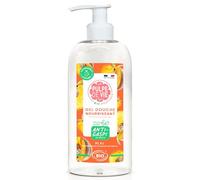 Pulpe de Vie - Gel Douche Certifié BIO Peach Please XL 400 ml - Anti-gaspi ! Pêche - Hydratation & Fraîcheur - Mousse Généreuse