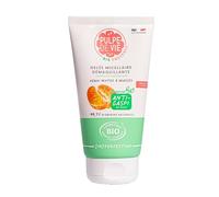 PULPE DE VIE Gelée Micellaire BIO Matifiante 150 ml, 100% recyclable, à base de clémentines upcyclées, 99% naturel