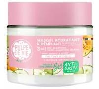 Pulpe de Vie – Masque cheveux BIO Melon – Anti‑gaspi, soin 3‑en‑1 pour cheveux abîmés – 300 ml