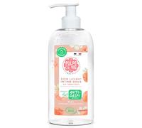 Pulpe de Vie - Soin Lavant Intime Certifié BIO Nude XL 400ml - Anti-gaspi ! Abricot - PH Neutre - Prébiotiques Protecteurs - Éco-Responsable, 100% recyclable, à base de fruits bio upcyclés