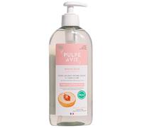 Pulpe de Vie - Soin Lavant Intime Certifié BIO XL 400ml - Anti-gaspi ! Abricot - PH Neutre - Prébiotiques Protecteurs - Éco-Responsable, 100% recyclable, à base de fruits bio upcyclés, YUKA 100/100