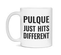 Pulque, C'Est Tout Simplement Différent. Mug À Café Céramique Tasse Drôle Tasse À Café Pour Boissons Chaudes L'École Lait Cappuccino 330Ml