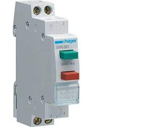 Pulsador 1N 1NC, 16A, 250V (2 pulsadores)