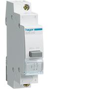 Disjoncteur Hager Bouton poussoir à accrochage - contact 20 - sans voyant