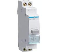 Bouton poussoir à accrochage - contact 10+F - sans voyant