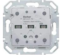 Pulsador KNX con BCU integrada, 2 fases, series berker K.x de hager