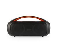 Pulsar Enceinte Boombox LED, Bluetooth 5.3, Portable 20 W | 7 modes éclairage anneau, batterie 2000 mAh jusqu'à 7 h autonomie, poignée transport, câble USB-C inclus
