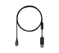 Pulsar Gaming Gears Câble paracorde USB-C - 1,8 m - Tête coudée Type-C vers Type A - Compatible avec X2 v2/X2H/X2A/Xlite V3 (pas pour la série ES) - Noir