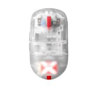 Pulsar Gaming Gears - Superclear Limited Edition : X2H Mini Souris de Jeu sans Fil, symétrique, Ultra légère 1,83 oz (52 g), capteur Optique PAW3395 26k DPI, commutateur Optique (Super Clear)