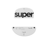 Pulsar Gaming Gears Superglide Type-C Patins de Souris pour ZywOo, Blanc
