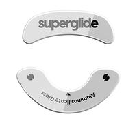 Pulsar Gaming Gears Superglide Type-S Patins de Souris pour XM1r, Blanc | Ultra-Fast Glisse fluide, Friction ultrafaible, Verre aluminosilicate durable, Polished Bords arrondis, Suivi précis