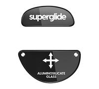 Pulsar Gaming Gears Superglide - Patins de Souris en Verre Ultra résistant, Ultra Rapide, Lisse et Durable pour la série Zowie EC [Noir]