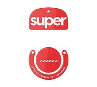 Pulsar Gaming Gears Superglide2 Type-C Skates pour GPro X Superlight, Rouge