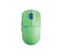 Pulsar Gaming Gears X2 Crazylight Mini Souris de Jeu sans Fil Ultra légère 35 g, Forme symétrique, 32 K dpi, Interrupteur Optique, dongle 8 K Inclus, Aqua Zest