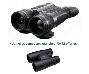 PULSAR MERGER XT50 LRF - Jumelles de vision thermique avec télémètre laser intégré + Jumelles 10x42 offertes !