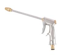 Pulsateur de tuyau jardin pulvérisateur d eau à main haute pression réglable multifonctionnel pour arroser les plantes doucher animaux compagnie laver la voiture ou le sol construction en alliage zinc