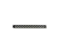 Pulse Panneau rack 1U avec 12 prises XLR PLS00022
