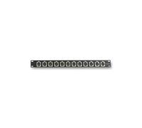 Pulse Panneau rack 1U avec 12 prises XLR PLS00023
